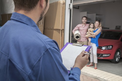 Professional local moving team in Chessington