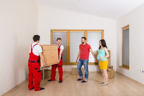 Man and van service helping with a local move in Chessington