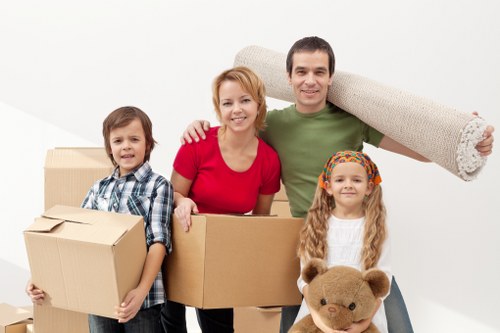 Movers handling residential and commercial relocations in Chessington