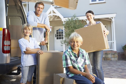 Commercial removals support for a Chessington office move