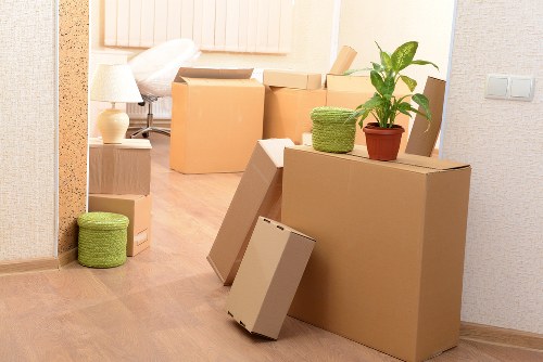 Packing and loading service for home removals in Chessington