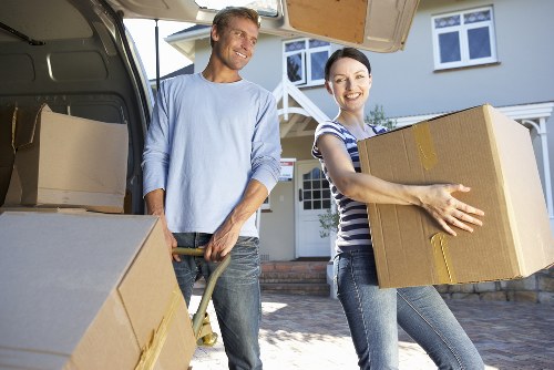 Packing and furniture handling for a home move in Chessington
